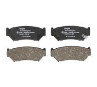 Juego de pastillas de freno DELPHI LP967, delante