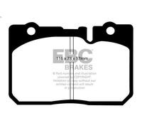 Juego de pastillas de freno EBC BRAKES DP21154 para LEXUS LS (_F2_) 4 1994-1997