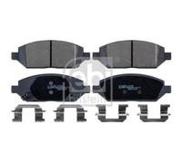Juego De Pastillas De Freno Febi Bilstein 16974 para Opel Vauxhall