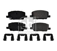 Juego De Pastillas De Freno Febi Bilstein 176970 para Opel Vauxhall