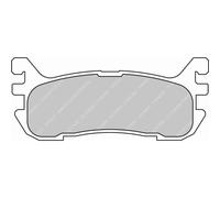 Juego de pastillas de freno FERODO FCP1012H