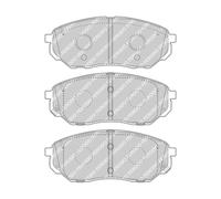 Juego de pastillas de freno FERODO FDB4983, delante