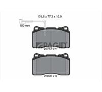 Juego De Pastillas De Freno Para Alfa Romeo 159 Sportwagon 939_939