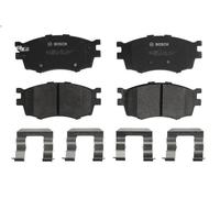 Juego de pastillas de freno para BOSCH 986 494 617 para RIO II (JB) 1.4 2005-