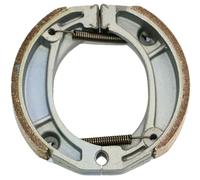 Juego de pastillas de freno sinterizadas for MTX 125 MTX125 R 1984-1995 tambor de zapata trasera delantera 95 84 94 93 92 91 90 89 88 87 86 85(Carbon REAR)