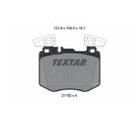Pastillas de freno 2115201 TEXTAR para MERCEDES-BENZ GLC GLC Coupe