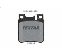 Juego de pastillas de freno TEXTAR 2130501 para CHRYSLER CROSSFIRE 3.2 2004-2007