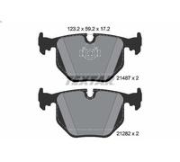 Juego de pastillas de freno TEXTAR 2148701, atrás