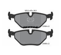Textar 2193404 Juego Pastillas de Freno de Disco Trasero para Saab 9-5 YS3E