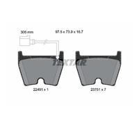 Pastillas de freno 2249101 TEXTAR para AUDI Q3 A3 Sportback A3 Limousine