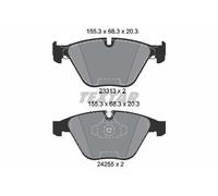 Juego de pastillas de freno TEXTAR 2331301 para BMW 3 (E90) 2 2005-2007