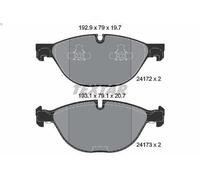 Juego de pastillas de freno TEXTAR 2417201 BMW X5 (E70) 3 2007-2008