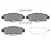 Juego de pastillas de freno TEXTAR 2444501 SAAB 9-7X 4.2 2005-2012