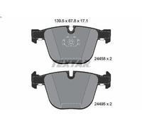 Juego de pastillas de freno TEXTAR 2445801, atrás