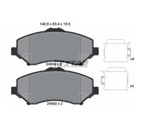 Juego de pastillas de freno TEXTAR 2460401, delante