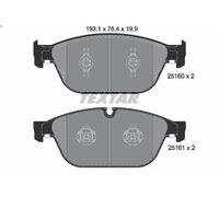 Juego de pastillas de freno TEXTAR 2516002 AUDI Q5 (8RB) 3 2012-2015