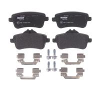 Juego de pastillas de freno TEXTAR 2521501, atrás