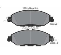 Juego de pastillas de freno TEXTAR 2558903 para QX60 2.5 2012-2021