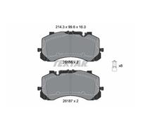 Pastillas de freno 2618601 TEXTAR para BENTLEY BENTAYGA
