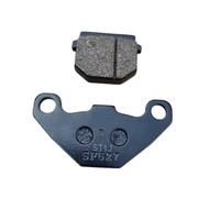 Juego de pastillas de freno traseras compatibles con Haojue AN125 AN 125 Lindy 125 UM125 HS125T UZ UM 125 Cc(Front brake pads)