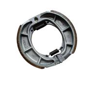 Juego de pastillas de freno traseras compatibles con Haojue AN125 AN 125 Lindy 125 UM125 HS125T UZ UM 125 Cc(Rear Brake Shoe)