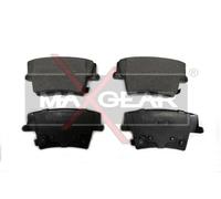 Juego de pastillas de freno traseras MAXGEAR 19-0464