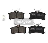 Juego de pastillas de freno traseras MAXGEAR 19-1158