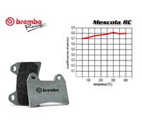 JUEGO DE PASTILLAS DE FRENO TRASERO BREMBO PARA KTM SUPERMOTO T 990 2009 EN