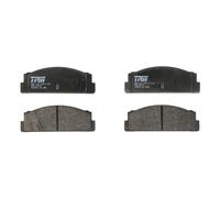 Juego de pastillas de freno TRW GDB107, atrás