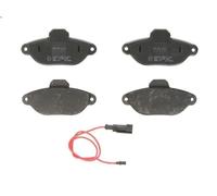 Juego de pastillas de freno TRW GDB1115 para FORD KA (RU8) 1.2 2008-2016
