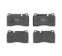 TRW Juego de pastillas de freno GDB1670 delanteras (Juego de 4) para Volkswagen Touareg 2002-2013