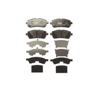 Juego de pastillas de freno TRW GDB3437, delante