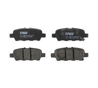 Juego de pastillas de freno TRW GDB3508, atrás