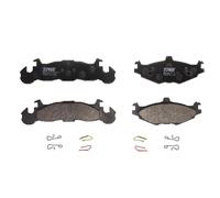 TRW Pastillas de freno GDB4003 Juego delantero de 4 piezas con accesorios para Chrysler Plymouth