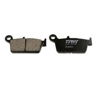 TRW MCB650 Organic Allround Juego de Pastillas de Freno para Peugeot SV Eje delantero