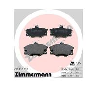 Juego De Pastillas De Freno Zimmermann 20833.175.1 para Alfa Romeo Fiat Lancia