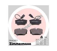 Juego De Pastillas De Freno Zimmermann 23446.165.1 para Ford Vag Eje Trasero