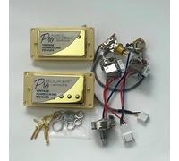 Juego de pastillas de guitarra Alnico Classic 57 y PRO Bucker con arnés de cableado push-pull 2V1T(Color:D)