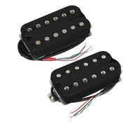 Juego de pastillas de guitarra eléctrica de doble bobina + pastillas de puente Pastilla Instrumento Guitarra(Bk 7K and 14K)