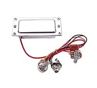 Juego de pastillas de guitarra eléctrica de doble bobina precableada de cerámica Mini Humbuckers con y tono para guitarra Humbuckers