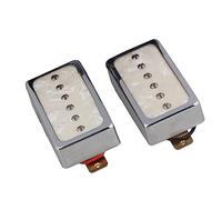 Juego De Pastillas De Puente Y Cuello De Imanes De Cerámica Con Espaciado De Poste De 52mm Para Piezas De Guitarra Eléctrica Juego de Pastillas Guitarra