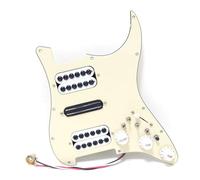 Juego de pastillas HSH Humbucker para guitarras eléctricas Fender Estados Unidos/México Stratorcast (beige)