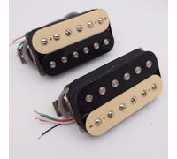 Juego de pastillas Humbucker para guitarra LP Classic 57 Plus Alnico II 50/50 mm, puente/mástil cebra 4C para accesorios de guitarra Gibson Les Paul