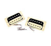 Juego de pastillas Humbuckers para guitarra eléctrica, puente de doble bobina y cuello, piezas de repuesto eléctricas