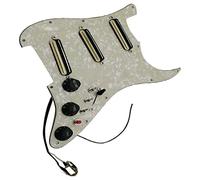 Juego De Pastillas Pickguard SSS Cargadas, Convertidor Multifunción, Mini Pastillas Humbucker Adecuadas Para For ST Guitarra Guitarra Precableado Golpeador (Color : 16)
