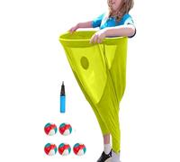 Juego de Patio de Pantalones de Abuela, la Mejor Fiesta de reunión Familiar al Aire Libre, día de Campo, Juego de Carreras de Sacos(Yellow,Adult)