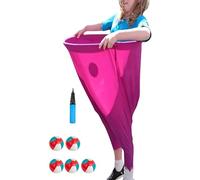 Juego de Patio Granny Pants, el Mejor Juego de Fiesta en el Patio, Juegos Gigantes de Lanzamiento recreativo al Aire Libre(Pink,Adult)