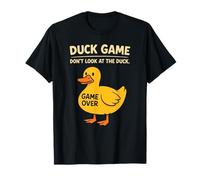 Juego de patos No mires al pato Funny Duck Camiseta