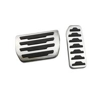 Juego de pedales de coche para Land para Rover Discovery Sport L550 2014-2019, freno de embrague de combustible, cubierta de pedal antideslizante (3 piezas A)