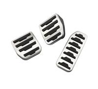 Juego de pedales de coche para Land para Rover Discovery Sport L550 2014-2019, freno de embrague de combustible, cubierta de pedal antideslizante (3 piezas A)